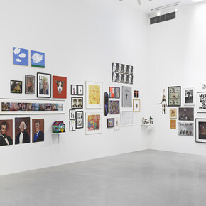 Various artists, My amazing friends, exhibition view. Courtesy of Jeffrey Deitch Gallery