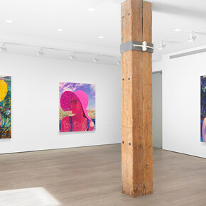 Sebastian Blanck, My heart and eye agree, exhibition view. Courtesy of Miles McEnery Gallery