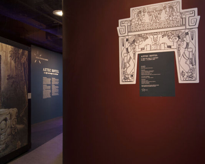 The Aztec Hotel. Courtesy of Musée du Quai Branly