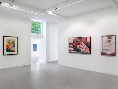 Various artists, Mille visages, exhibition view. Courtesy of Mennour Gallery