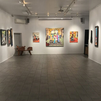 Working Together. Courtesy of Richard Beavers Gallery