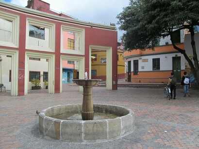 Bogotá, Colombia. Chorro de Quevedo