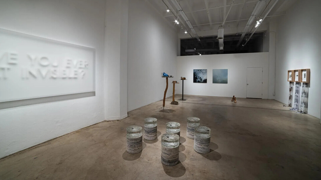Azadeh Shladovsky and Daniel Wheeler, Valence, exhibition view. Courtesy of Track 16