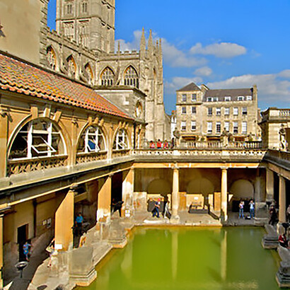 Once called Aquae Sulis, meaning “Waters of Sulis” in Latin, the settlement was a town in Roman Britannia. It corresponds to the modern city of Bath, Somerset, and is listed as Aquis Sulis in the Antonine Itinerary of Roman roads, England