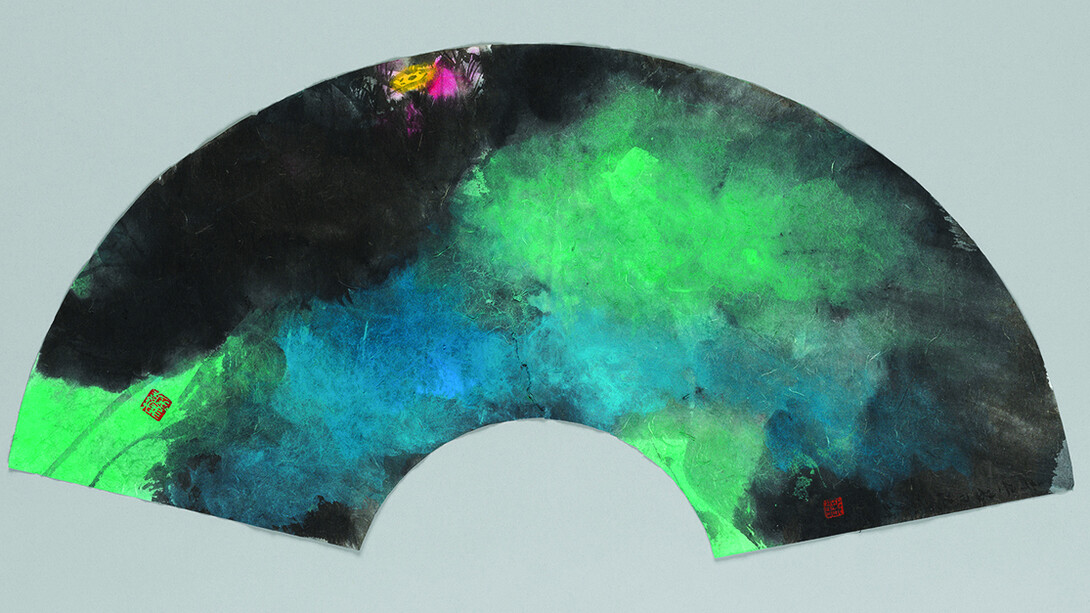 Breaking new ground, donated works of Chan Wing-sum, artwork in exhibition. Courtesy of Hong Kong Heritage Museum