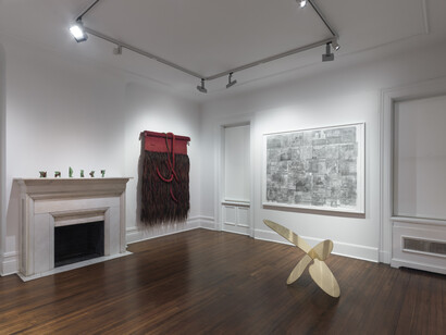 Digging, group show at David Nolan Gallery, installation view. Courtesy of David Nolan Gallery