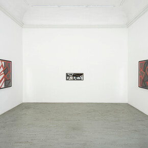 David Tremlett, Form & Rhythm, partial view of the exhibition, May 2015