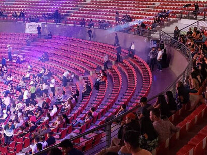 Palenque con escasa audiencia