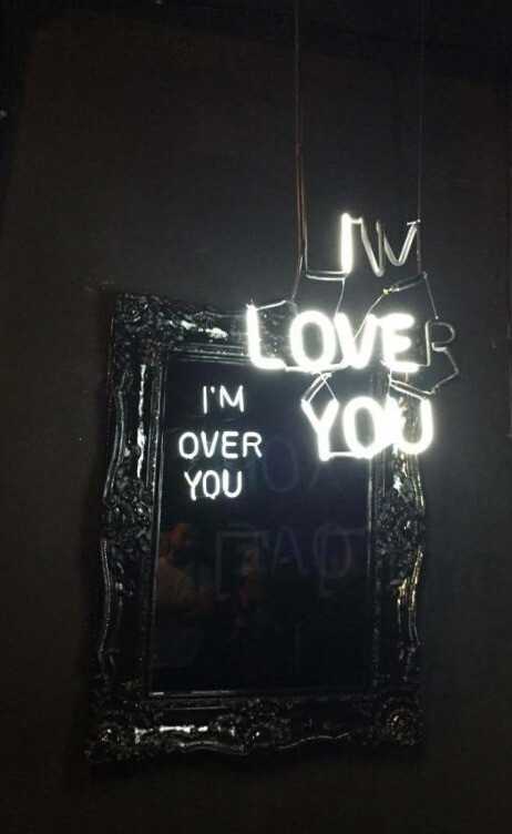Camilo Matiz, I Love you / I'm over you, 2015. Courtesy of Maddox Arts