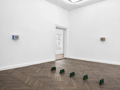 David L. Johnson, Nachtruhe, exhibition view. Courtesy of Galerie Thomas Schulte