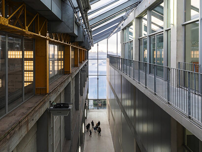 Le bâtiment du FRAC Grand Large, à Dunkerque. Leurs architectures reposent sur quelques grands principes récurrents qui constituent une attitude, presque une philosophie
© Laurian Ghinitoiu