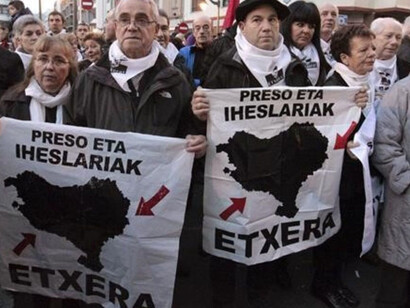 Manifestación por los presos de ETA