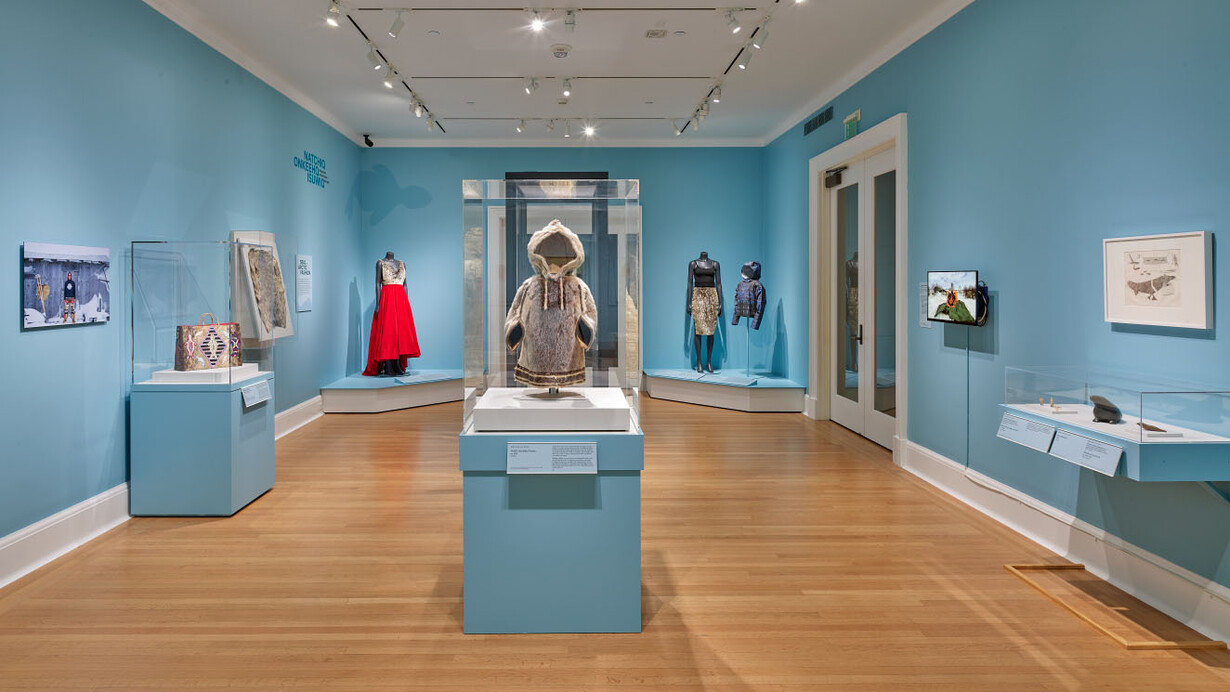 Various artists, Natchiq. Onkeehq. Isuwiq, exhibition view. Courtesy of Risd Museum