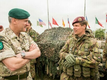 O exercício Noble Ledger terminou com uma demonstração da Força de Vanguarda da OTAN (VJTF) perante altos líderes, seguida de uma exposição estática de equipamentos. A força foi mobilizada pela primeira vez durante o exercício Noble Jump em Zagan, Polônia (9 a 19 de junho de 2015), com mais de 2.100 soldados de nove países membros da OTAN