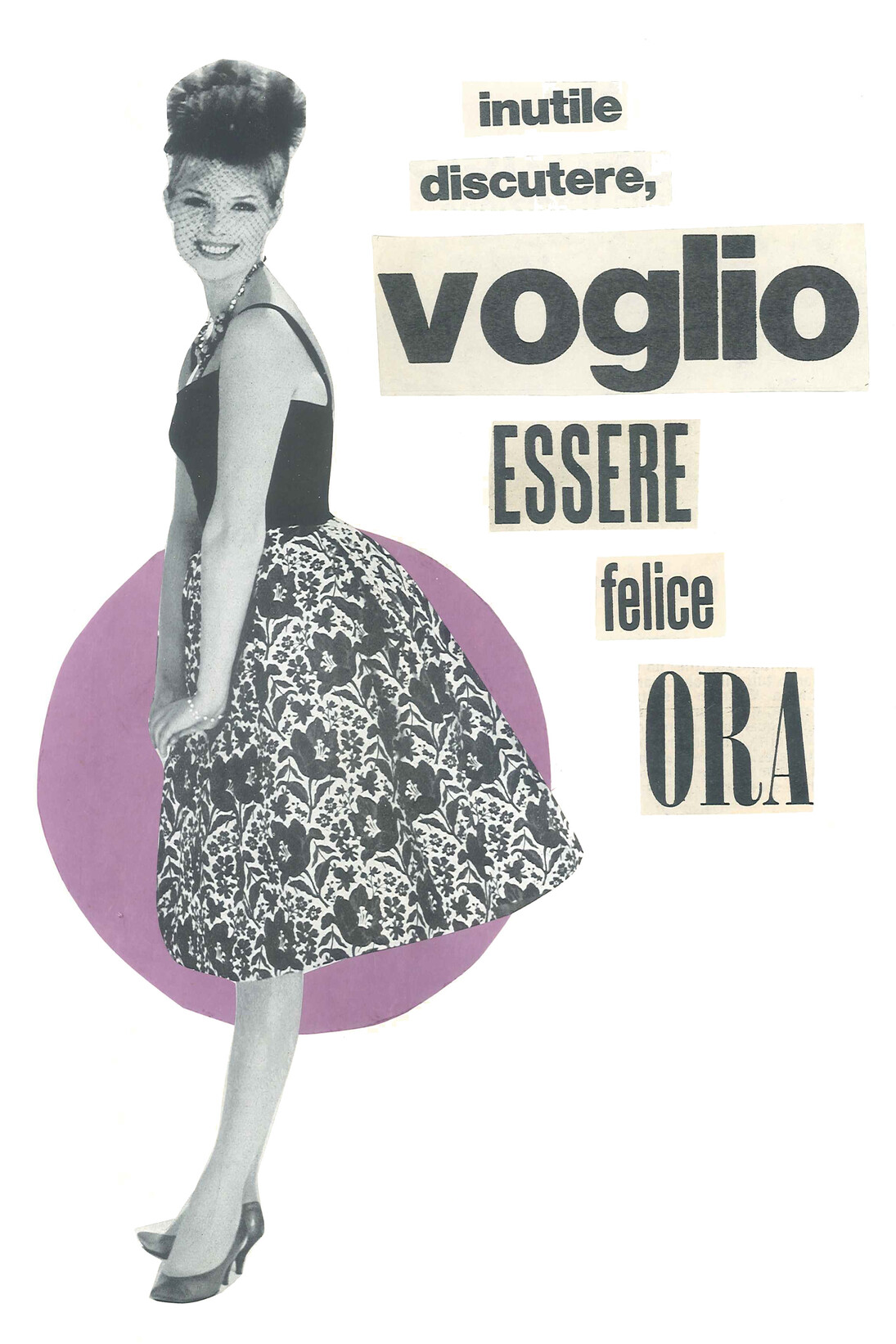 Maria Grazia Preda, Inutile discutere voglio essere felice ora