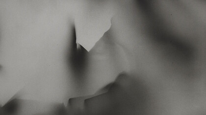 Jeff Zilm. Dr. Mabuse the Gambler, 2016 (detail), Dye, silver halide, acrylic emulsion, gelatin emulsion and optical sound on canvas, 96.5 x 213.4 cm (38 x 84 in.). Courtesy of the artist and Simon Lee Gallery, London / Hong Kong