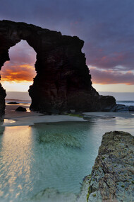 Ribadeo, Luego. Playa de las Catedrales