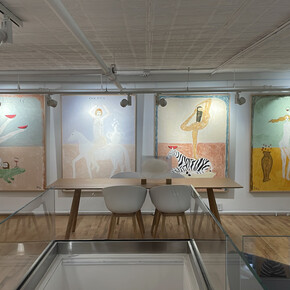 Riz Riz Rizz, We need Romance in our Madness, 2023, installation view. Courtesy of Space Gallery St. Barth