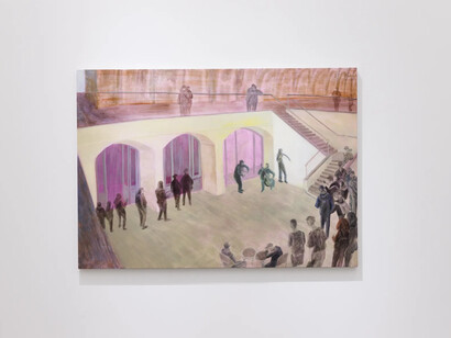 Onlooker, exhibition view. Courtesy of A Thousand Plateaus Art Space