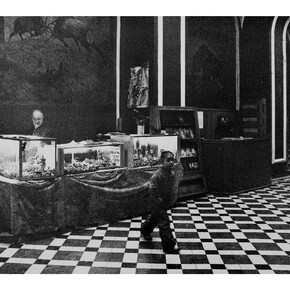 Olga Chernysheva, Untitled, From a series Cactus Seller, Barite print, 2009, Courtesy Diehl, Berlin/Pace, London/GRAD