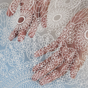 Ashley Yeo
A soft spring (detail)
2020
hand-cut paper
44.5 x 44.5 cm
© Ashley Yeo, photography by Wong Jing Wei,
image courtesy of Mizuma Gallery