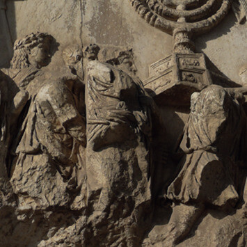 The Arch of Titus, c. 81 CE (Photograph by Steven Fine)