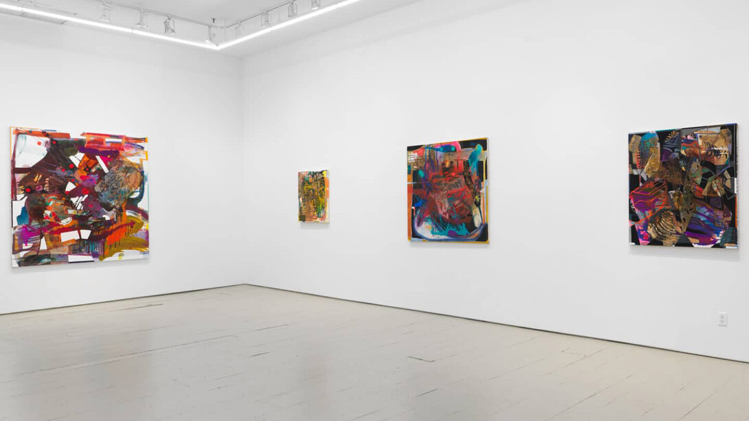 Erika Ranee, Saturn return, exhibition view. Courtesy of Klaus von Nichtssagend Gallery