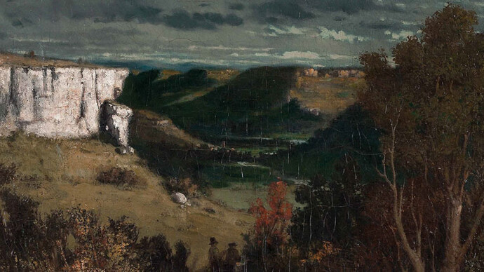 Courbet. Courtesy of Palazzo dei Diamanti
