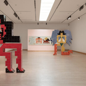 Esther Elia, exhibition view. Courtesy of Gerald Peters Contemporary