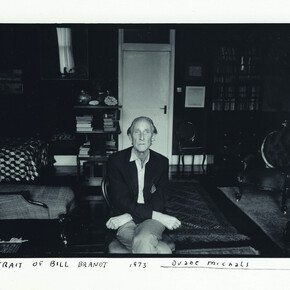 Duane Michals, Ritratto di Bill Brandt, 1973, nove stampe fotografiche ai sali d'argento, cm.12,5 x 17,5 ciascuna