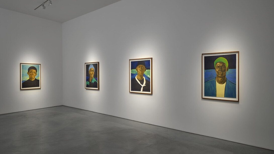 Collins Obijiaku, Atlantic, exhibition view. Courtesy of Roberts Projects