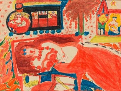  Aloïse Corbaz, 'Ma lumière dans ma malmaison'