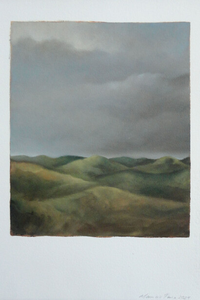 Mauricio Parra, Serra do Mar, 38,5 x 28,8 cm. Courtesy of Galeria Mezanino