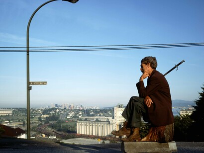 Jeff Wall, ‘The Thinker’, 1986, Transparency in lightbox, 216 x 229 cm Courtesy of the artist ©Jeff Wall
