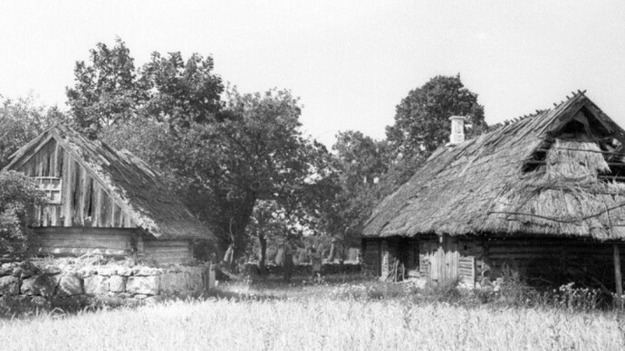 Jaagu farm. Courtesy of Estonian Open Air Museum