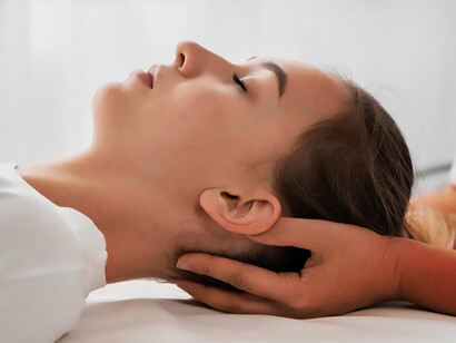 Discover holistic wellness: a woman engaging in somatic therapy