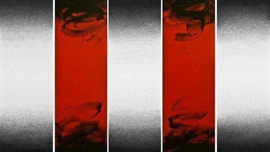 Golnaz Fathi, Untitled, 2011 Acrylic, pen and varnish on canvas 70.9 x 88.5"