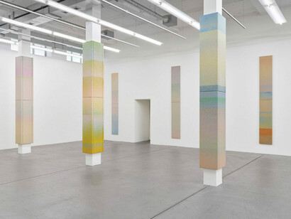 Various artists, Concepts of the all-over, exhibition view. Courtesy of Museum Haus Konstruktiv