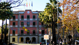 Sede del ayuntamiento, Castelldefels, Barcelona, España