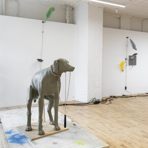 Robert Sandler, Symphony for a Good Boy, 2023, installation view. Courtesy of the artist and Kai Matsumiya, NYC