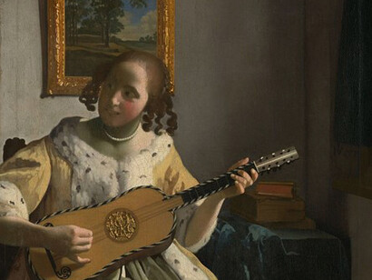 Guitar Player by Vermeer (1672)