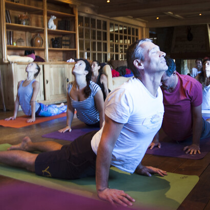 Sessione di yoga