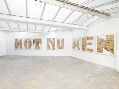 François Dufrêne. Courtesy of Galerie Georges-Philippe and Nathalie Vallois