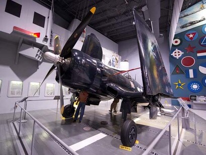 1945 Chance-Vought F4U-4 Corsair. Courtesy of EAA