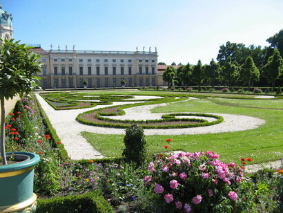 Barocklandschaftsarchitektur Ziergärten von Schloss Charlottenburg