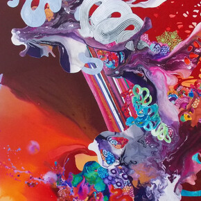 Moon dust trailed from his flaming orange hair48x48. Detail.