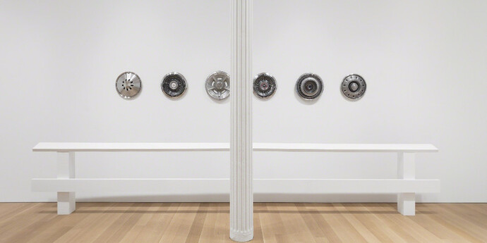 Willie Doherty, Mona Hatoum, and Rita McBride. Courtesy of Alexander and Bonin