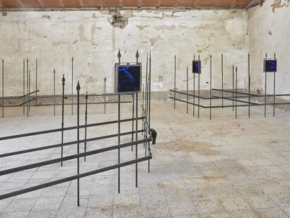 Andro Eradze, Heavy centers, exhibition view. Courtesy of SpazioA
