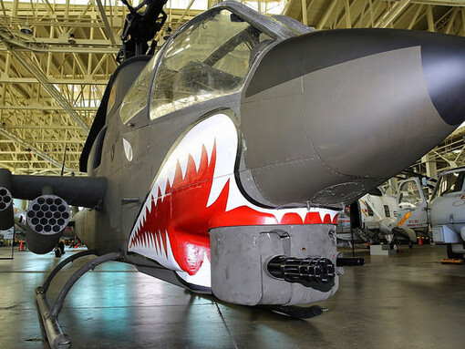 Bell AH-1 Cobra. Courtesy of Pearl Harbor Aviation Museum