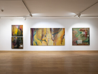 Deshna Shah, Poetry none the less science, exhibition view. Courtesy of Nature Morte